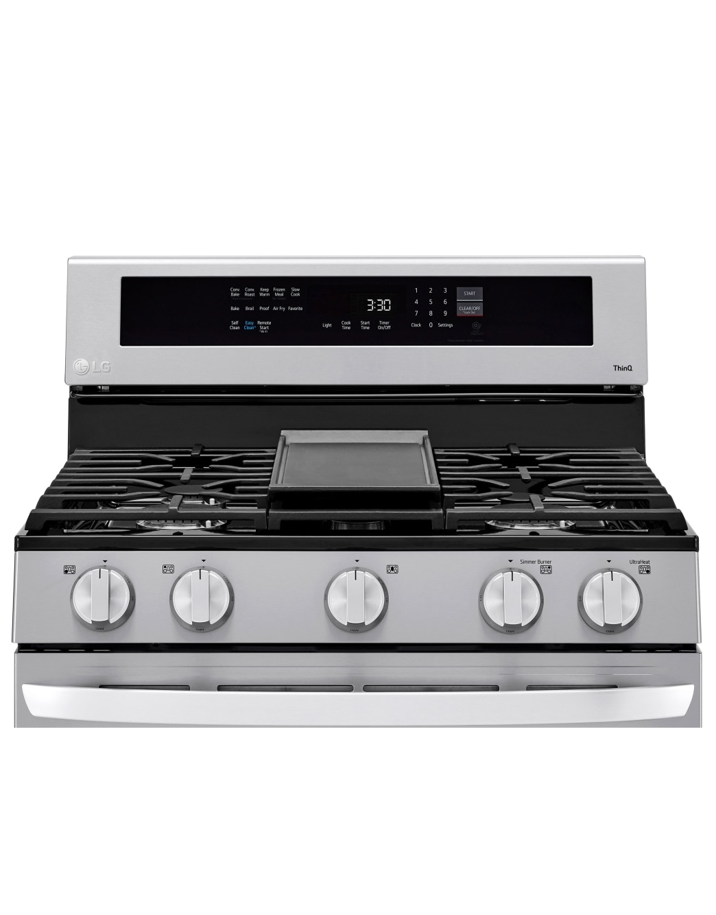 LG LRGL5825F: InstaView Gas Range with Air Fryer | LG USA