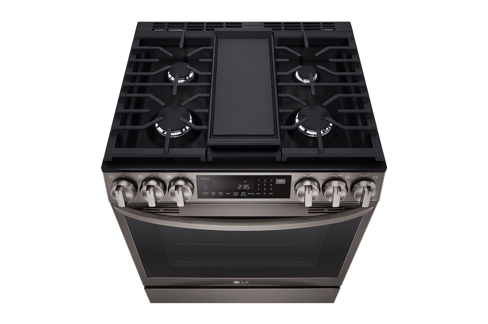 Lg 63 Cu Ft Smart Wi Fi Enabled Probake Convection® Instaview® Gas Slide In Range With Air Fry 6154