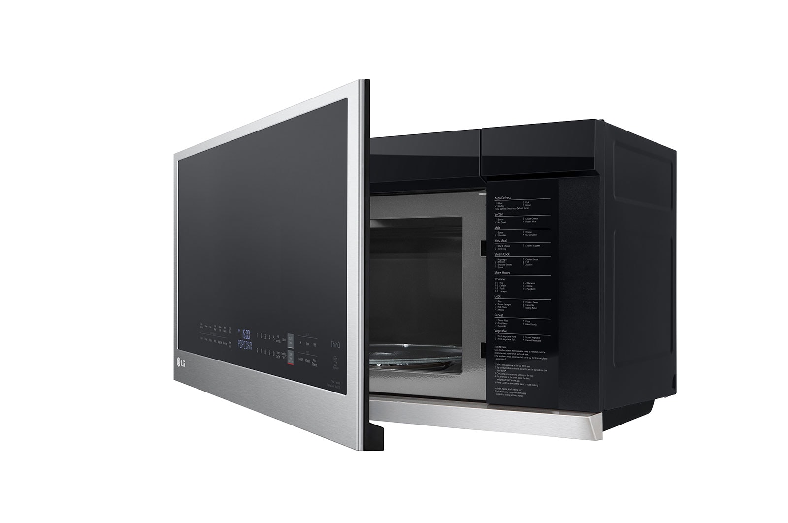 LG MVEL2137F 2.1 cu. ft. OvertheRange Microwave Oven with EasyClean