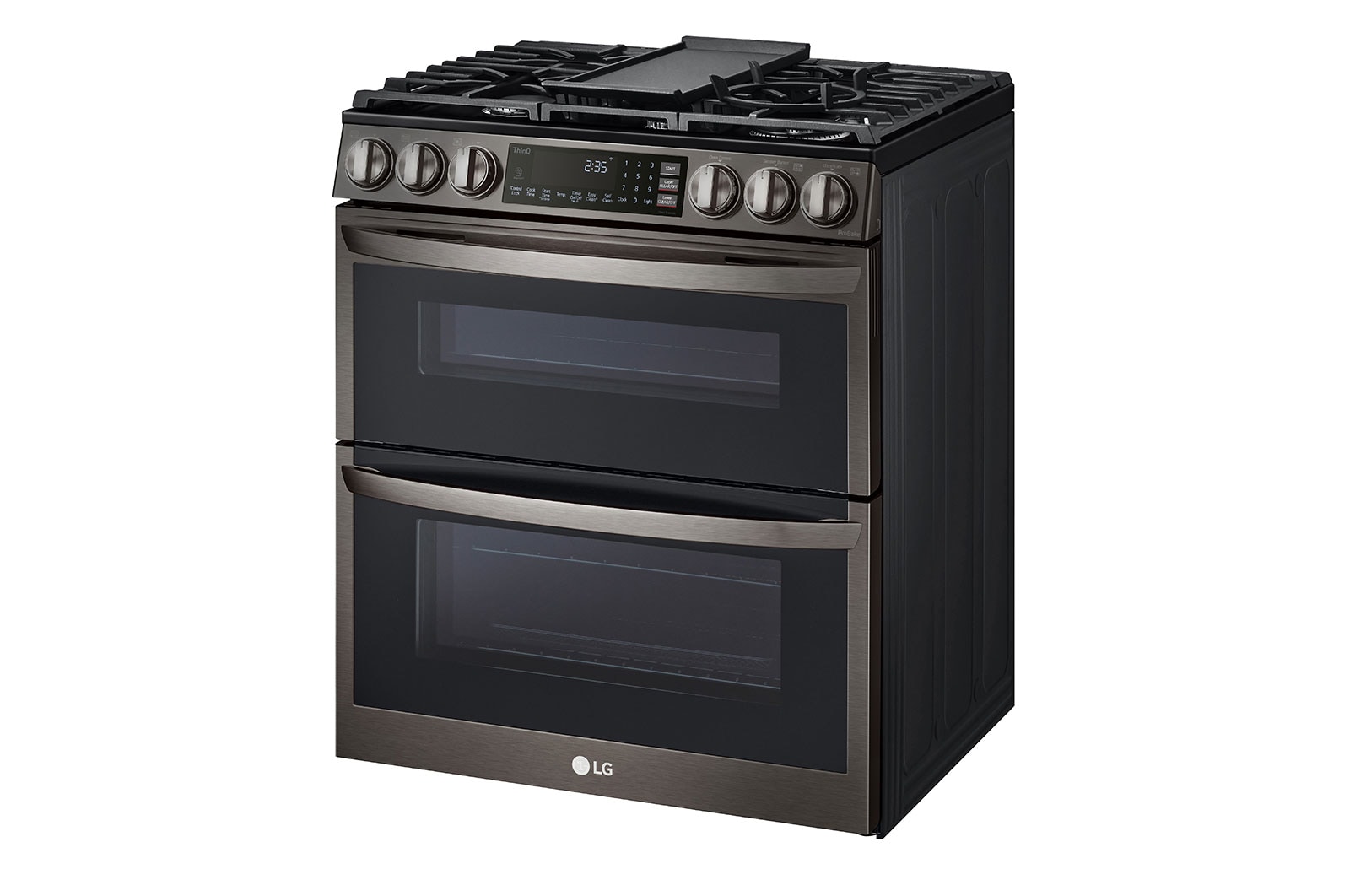 Lg 69 Cu Ft Smart Gas Double Oven Slide In Range With Instaview® Probake® Convection Air 3173