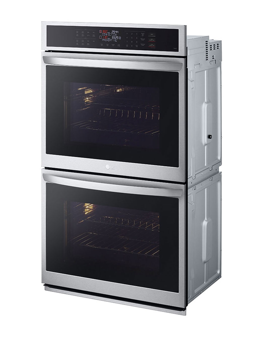 LG 9.4 cu. ft. Smart Double Wall Oven with Convection and Air Fry