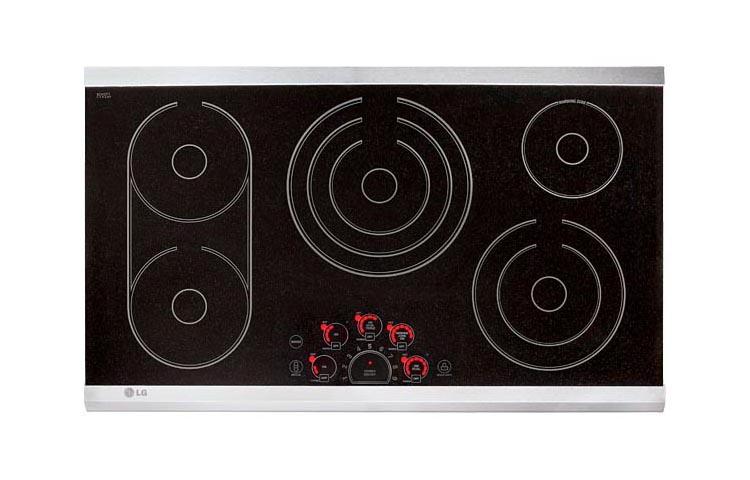 Lg Lce3681st 36 Inch Electric Cooktop Lg Usa