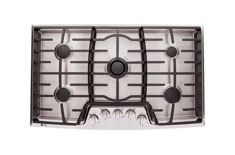 Lg Lcg3691st 36 Inch Stainless Steel Gas Cooktop Lg Usa