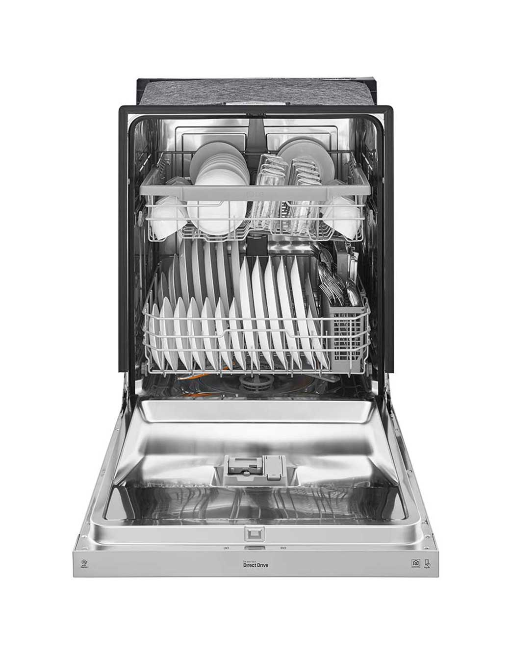 LG Front Control Dishwasher with QuadWash™ and EasyRack™ Plus