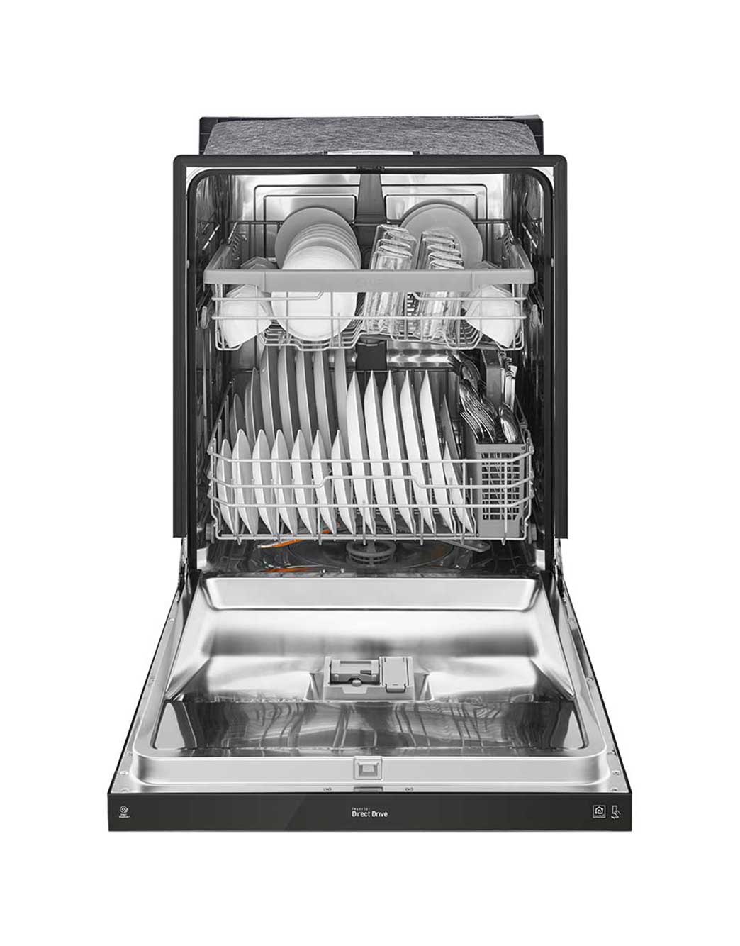 LG Front Control Dishwasher with QuadWash™ and EasyRack™ Plus