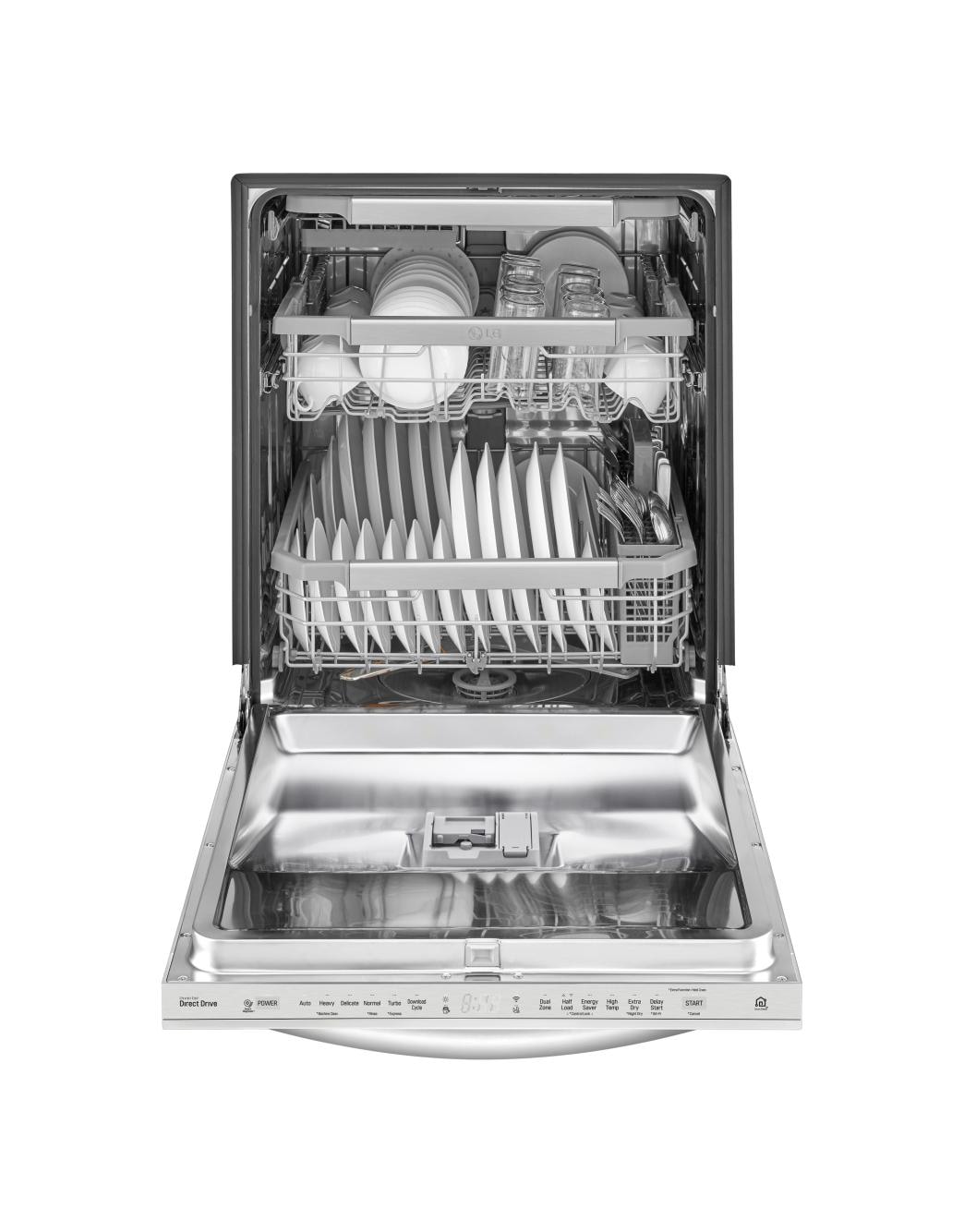 LG Top Control Smart wi-fi Enabled Dishwasher with QuadWash™ (LDT7797ST ...