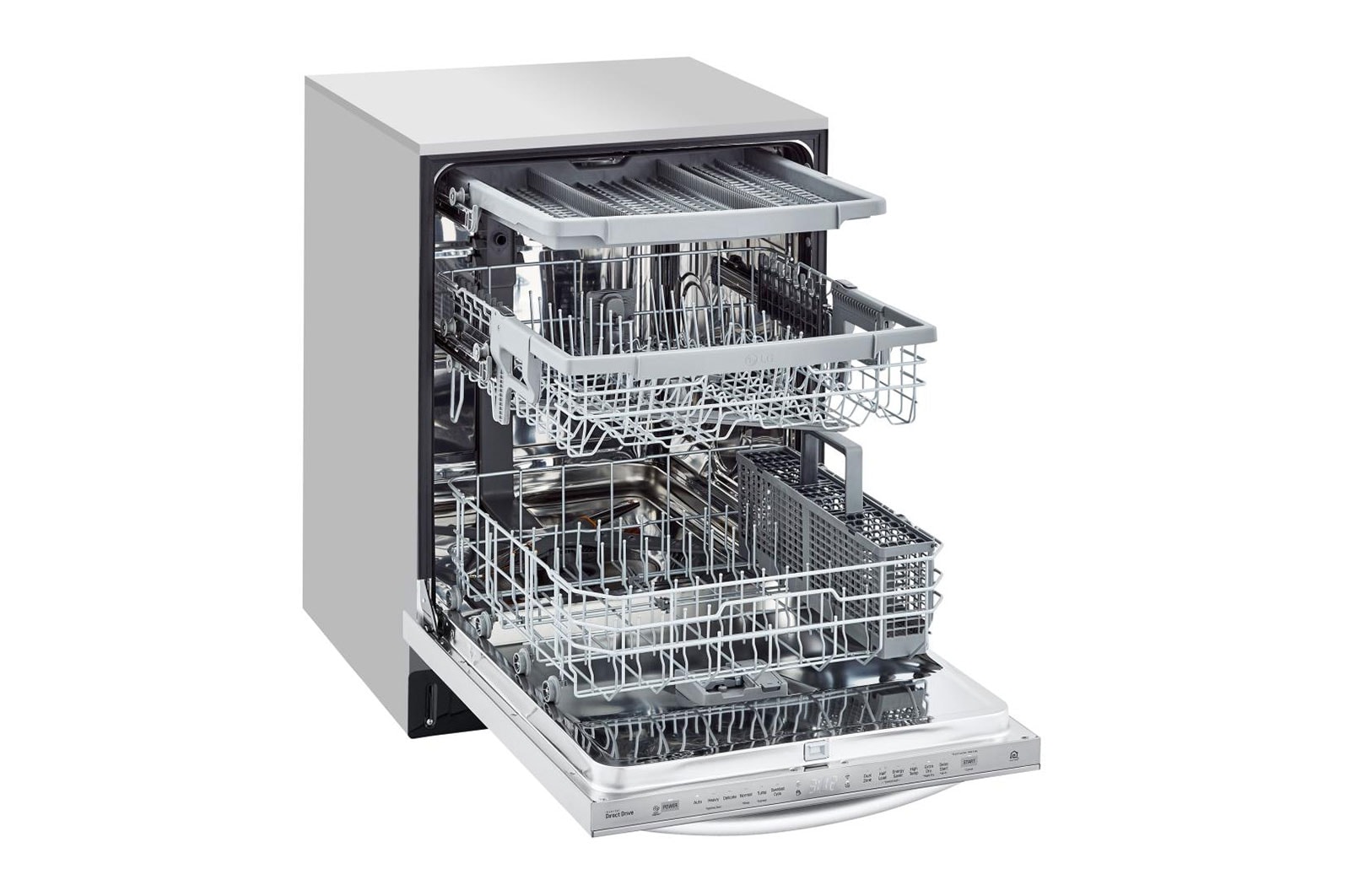 LG LDT5678SS Top Control Dishwasher with QuadWash™ LG USA