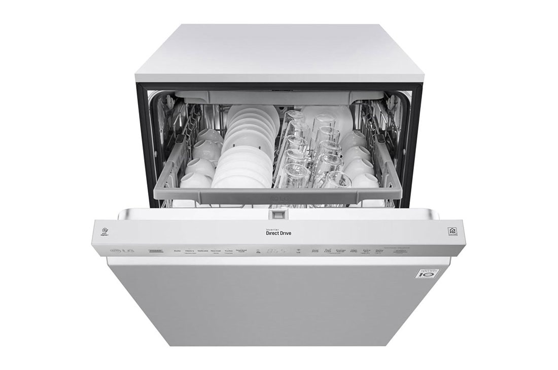 lg 60cm quadwash inverter direct drive freestanding dishwasher