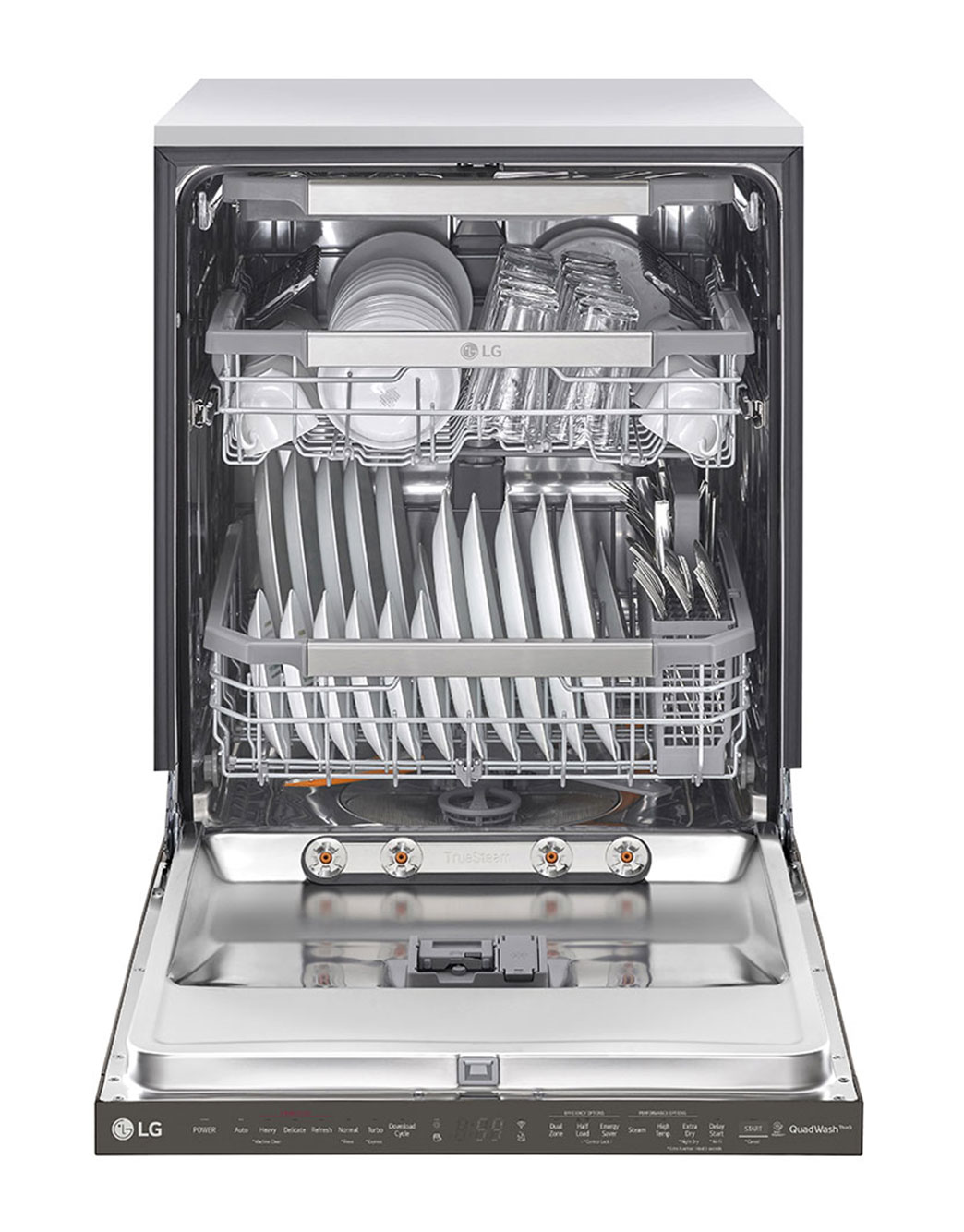 LG Top Control Smart WiFi Enabled Dishwasher with QuadWash™ and