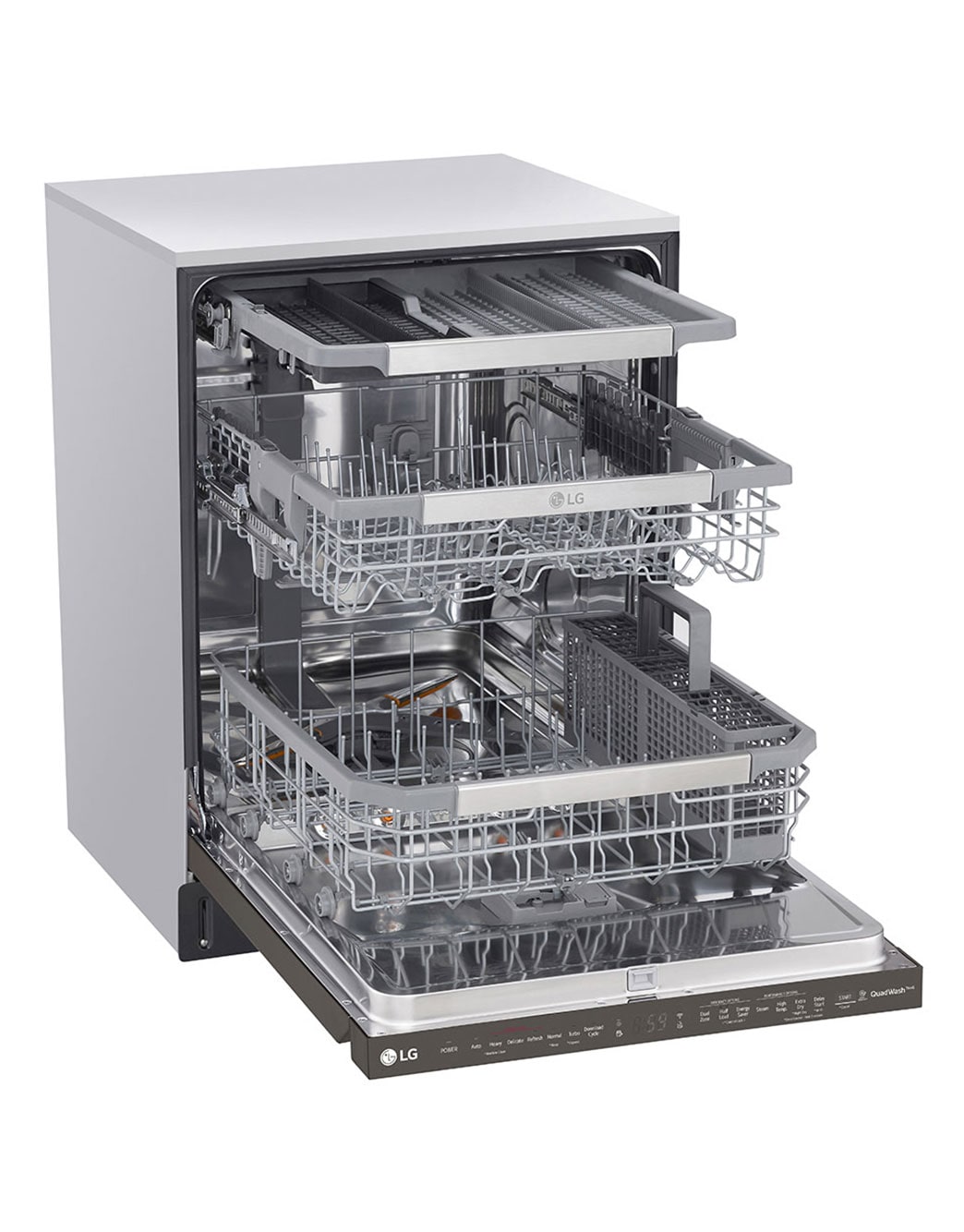 LG Top Control Smart WiFi Enabled Dishwasher with QuadWash™ and