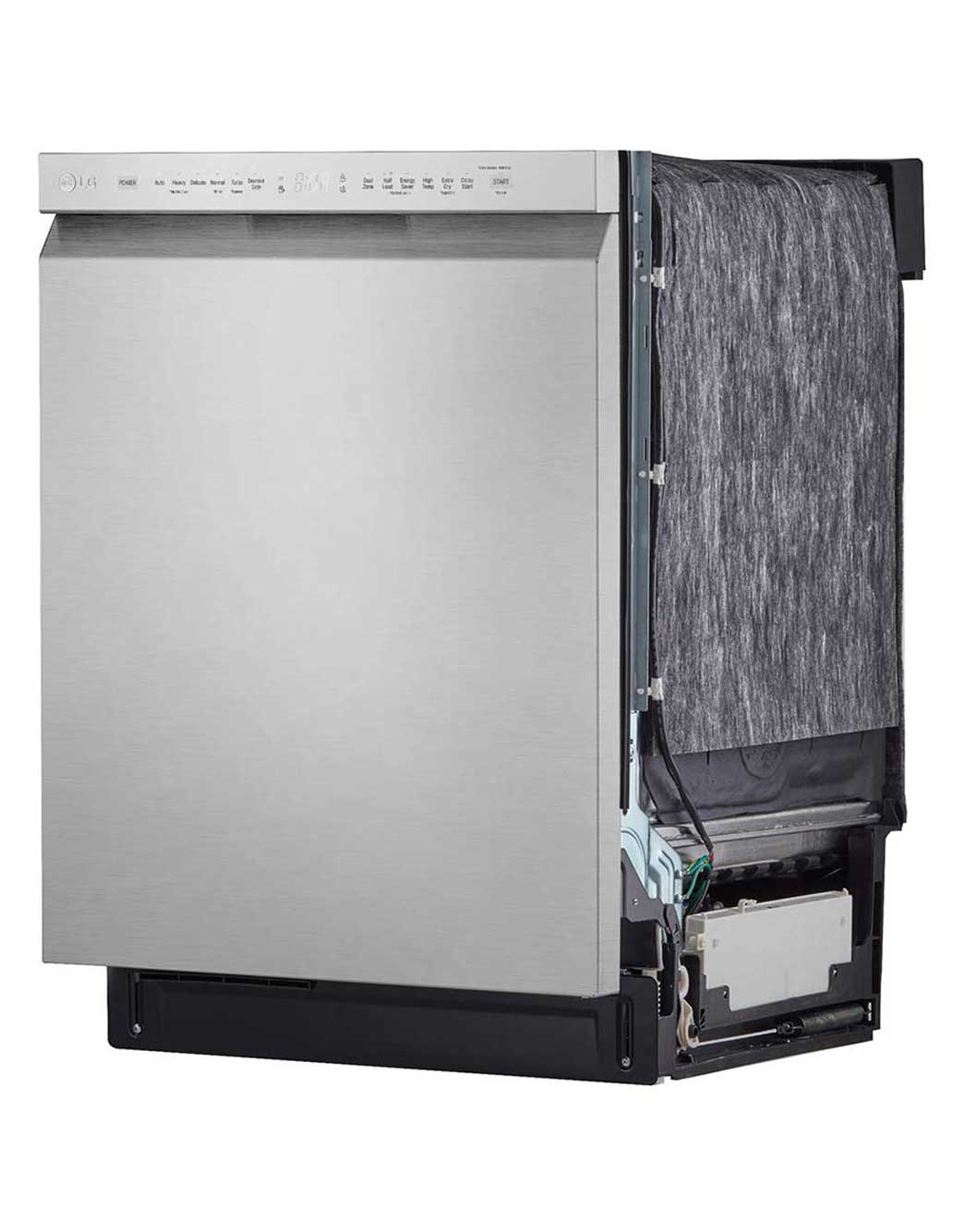 LG Front Control Dishwasher with QuadWash™ (LDFN4542S) LG USA