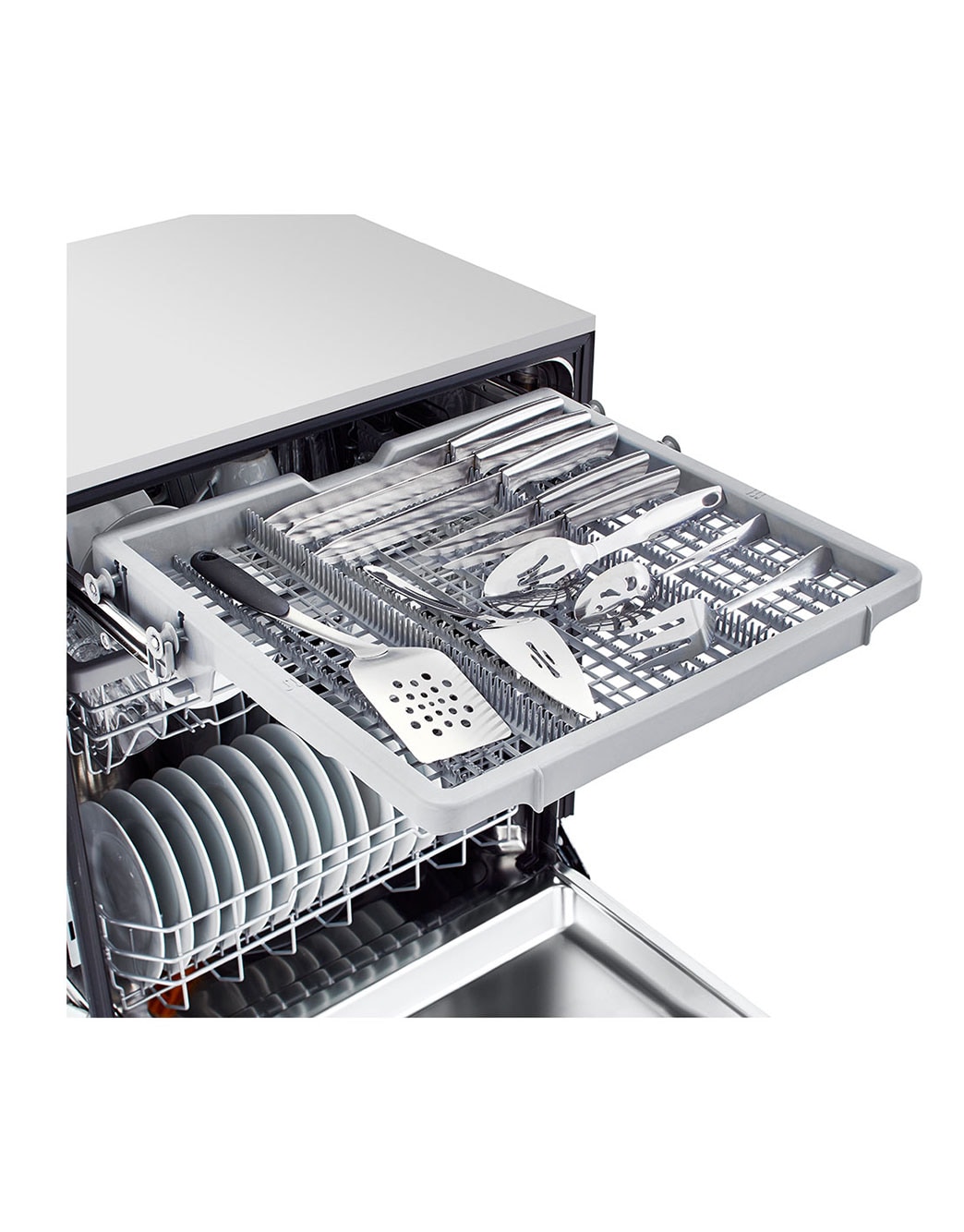LG LDFN454HT Front Control Dishwasher with QuadWash™ LG USA
