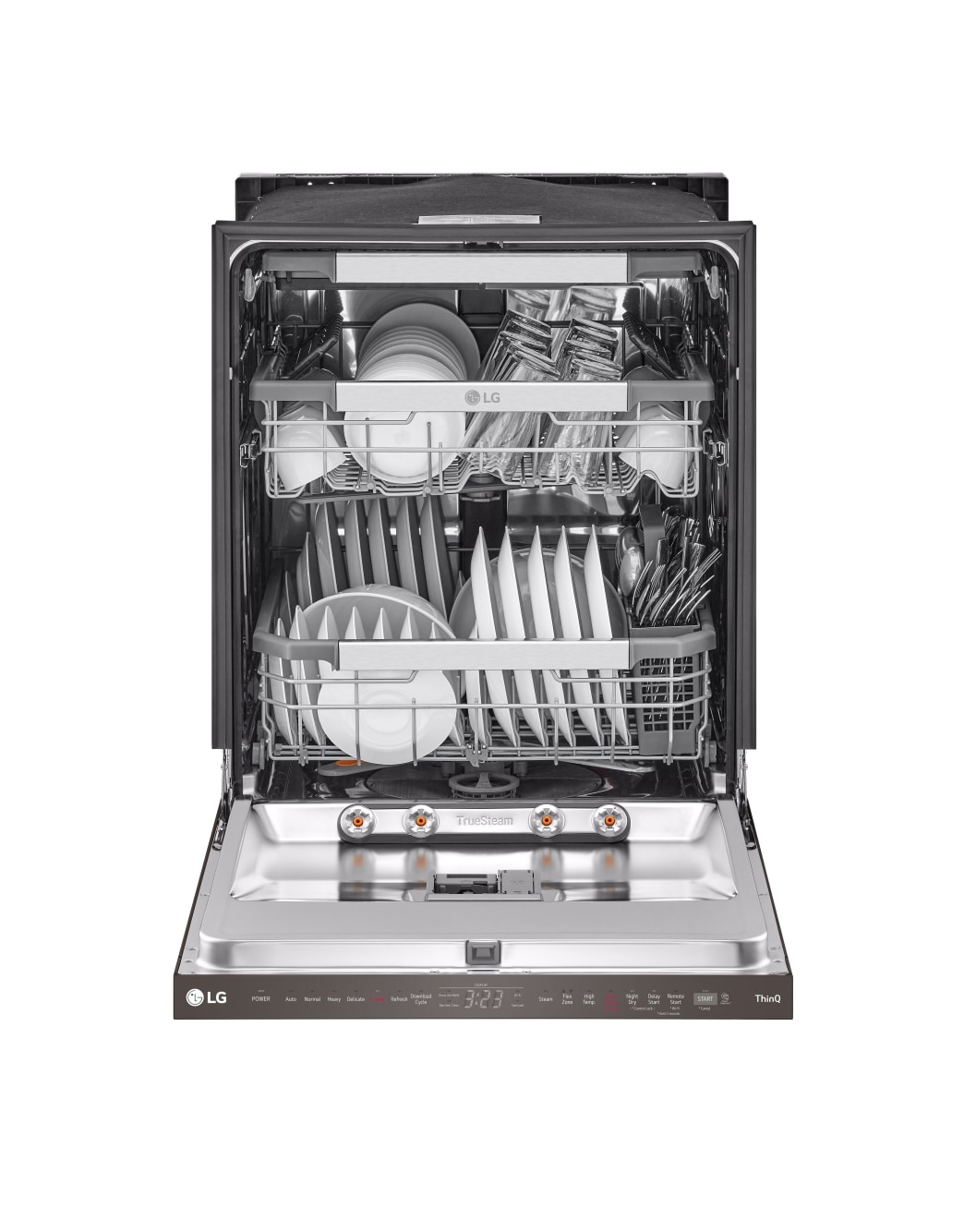 LG Smart Top Control Dishwasher With 1-Hour Wash & Dry, QuadWash® Pro ...