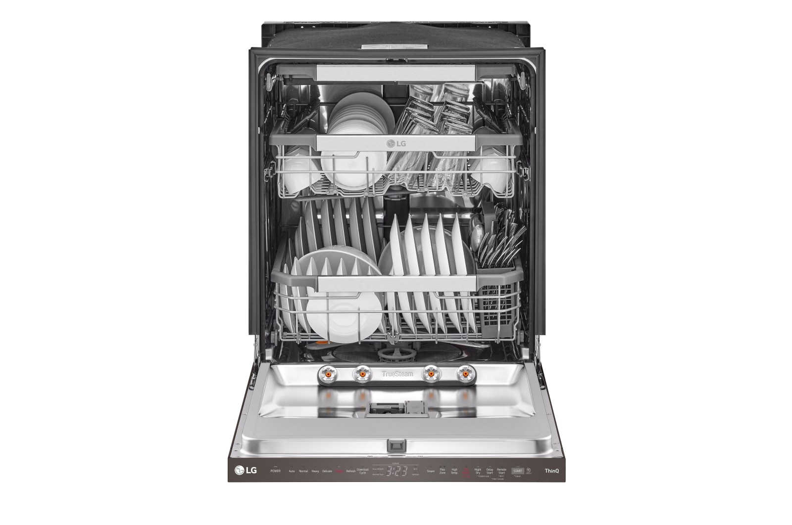 LG Smart Top Control Dishwasher with 1-Hour Wash & Dry, QuadWash® Pro ...