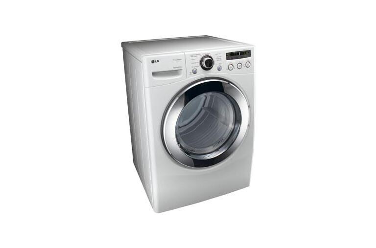 LG DLGX2651W: 7.3 cu. ft. Ultra Large Capacity SteamDryer™ with Dual