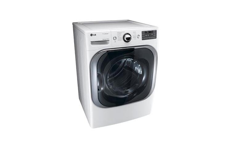 LG DLEX8000W: Mega Capacity Electric TrueSteam Dryer | LG USA