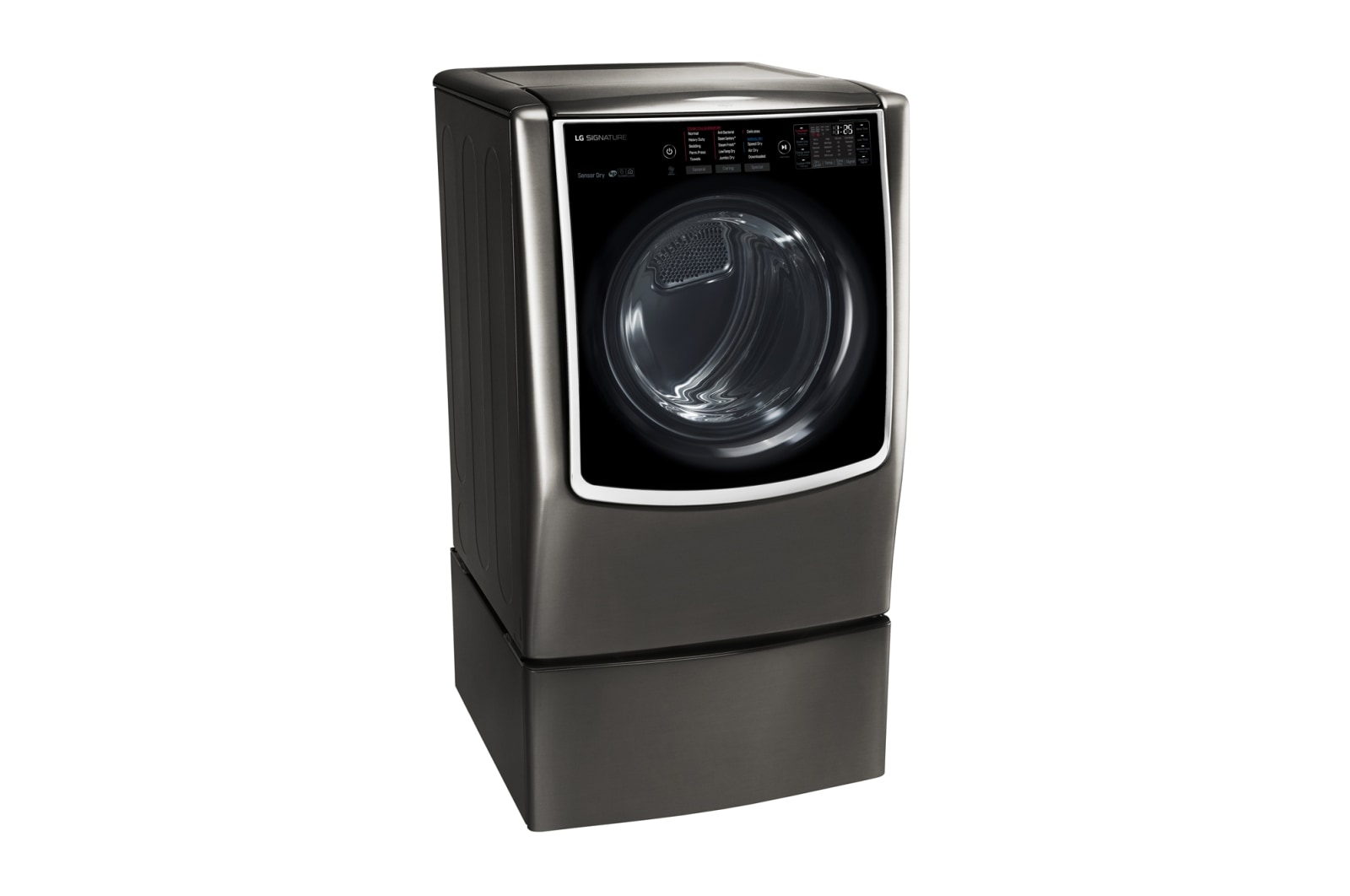 LG SIGNATURE 9.0 cu. ft. Large Smart wi-fi Enabled Electric Dryer w ...