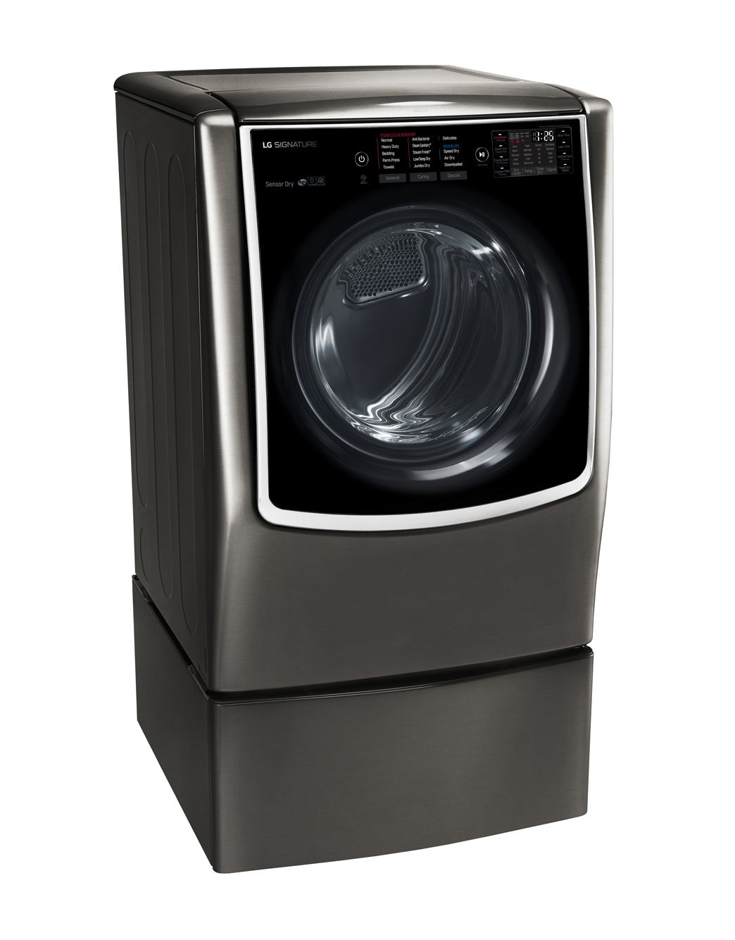 LG SIGNATURE 9.0 cu. ft. Large Smart wi-fi Enabled Electric Dryer w ...