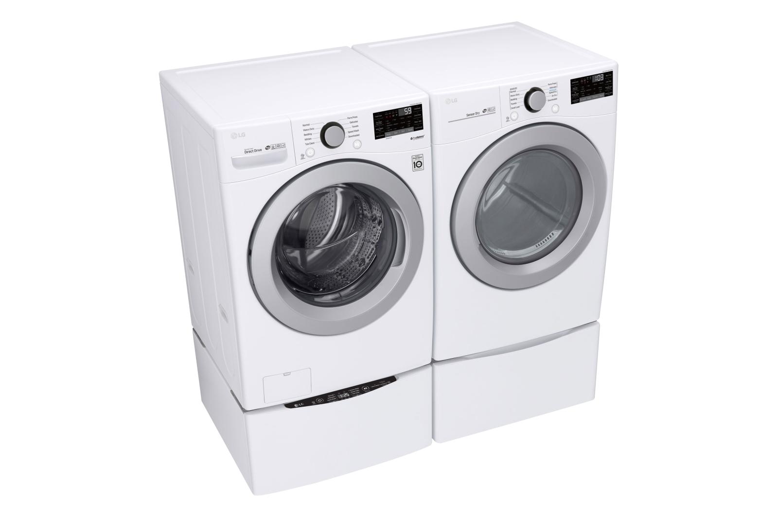 LG DLE3500W 7.4 cu. ft. Ultra Large Capacity Electric Dryer LG USA