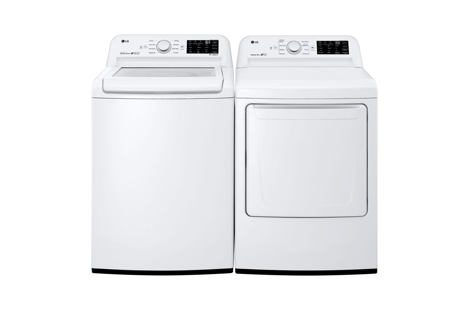 LG DLG7101W 7.3 cu. ft. Ultra Large Capacity Gas Dryer LG USA