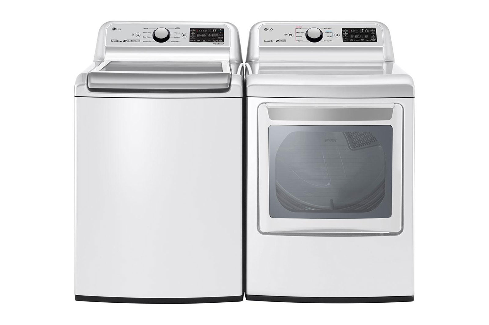 LG Ultra Large Capacity Smart Front Load Gas Dryer LG USA