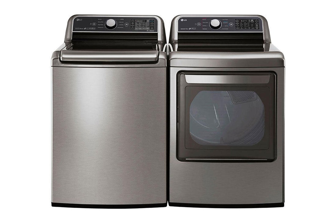 LG DLE7300VE: 7.3 cu. ft. Electric Dryer with Sensor Dry Technology ...