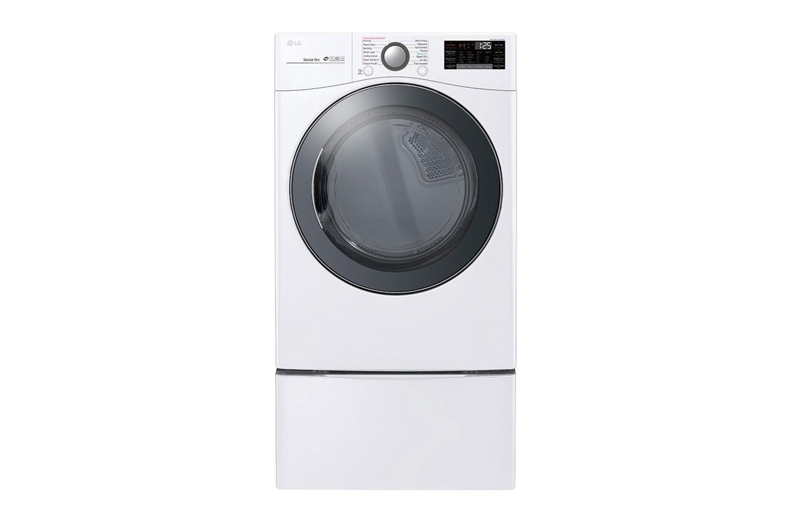 LG 7.4 cu.ft. Smart wifi Enabled Gas Dryer with TurboSteam™ (DLGX3901W