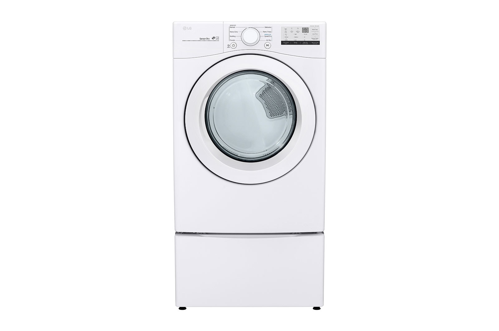 LG 7.4 cu. ft. Ultra Large Capacity Gas Dryer (DLG3401W) LG USA