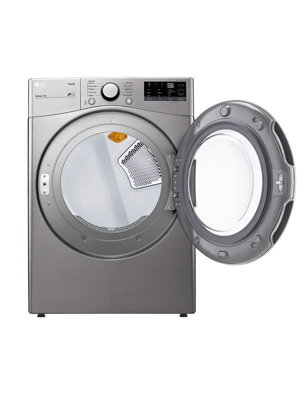 Lg 74 Cu Ft Ultra Large Capacity Smart Wi Fi Enabled Front Load Electric Dryer With Built In 8046