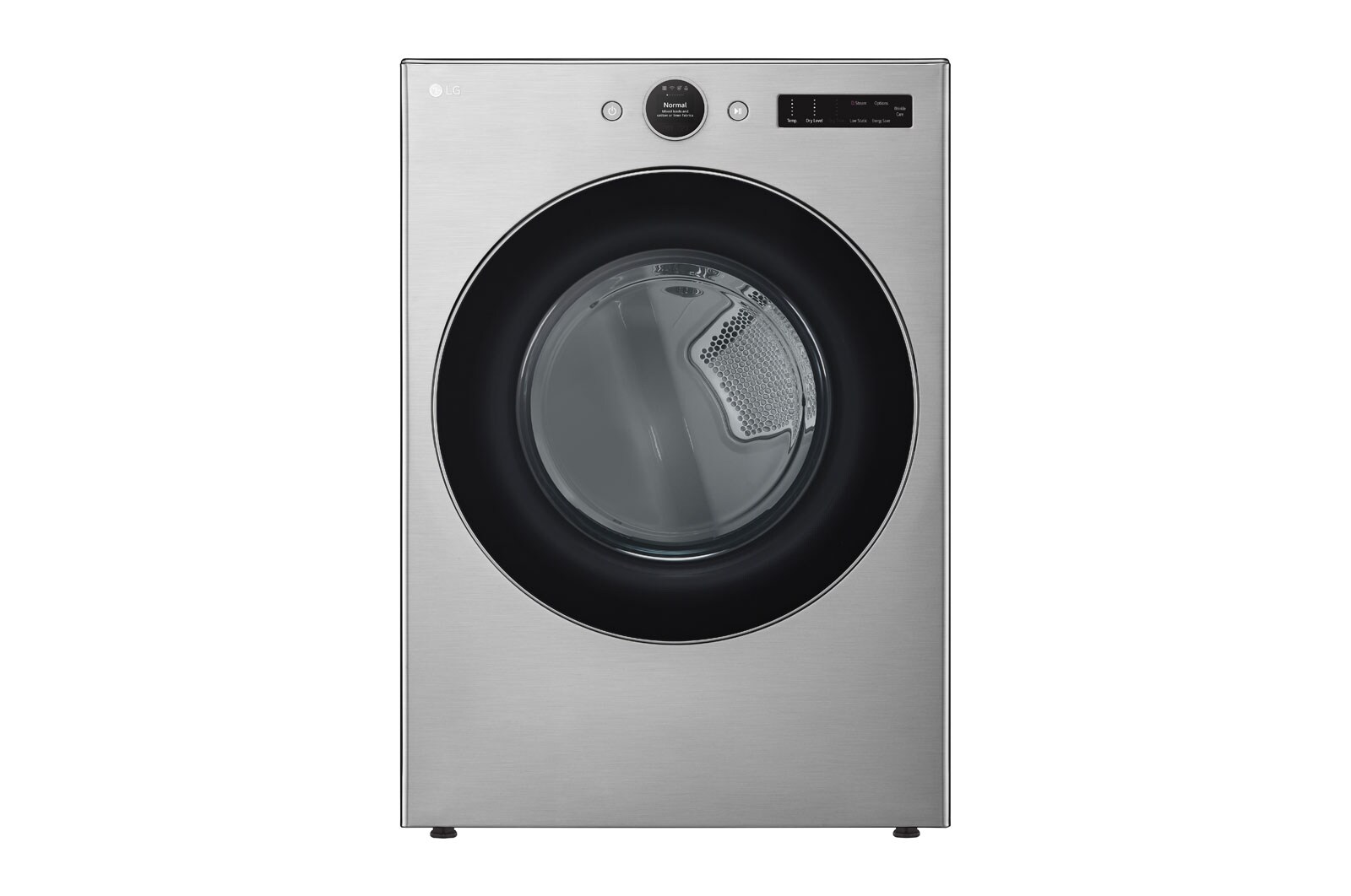 Lg 74 Cu Ft Ultra Large Capacity Smart Front Load Electric Energy Star Dryer With Sensor Dry 8000