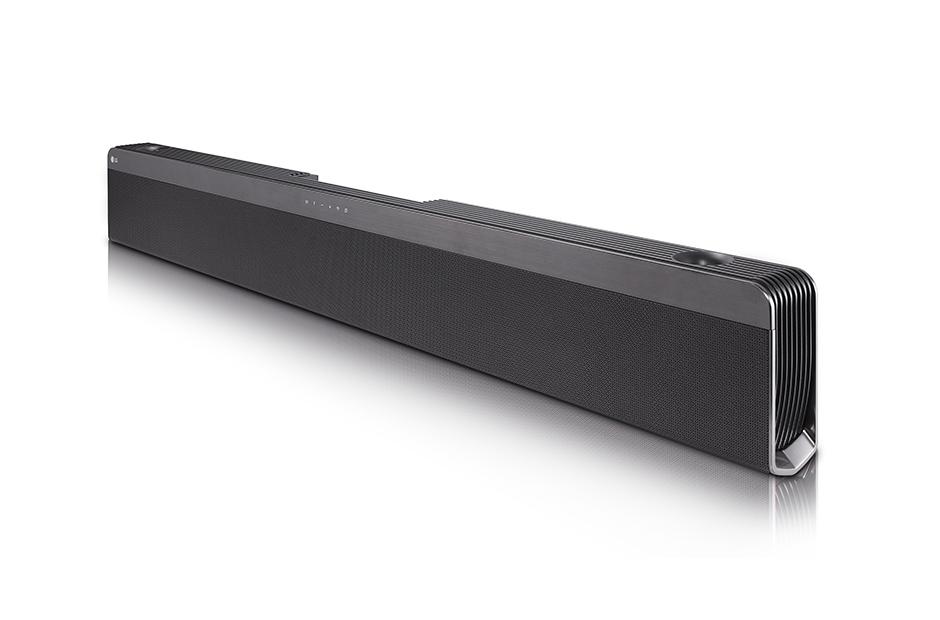 LG 4.1ch Flow Wi-Fi Streaming Sound Bar with Dual Bass Ports LG USA