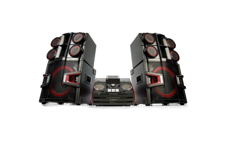 LG CM9940: 3200W 2.2ch HiFi DJ System with Dual Subwoofers ...