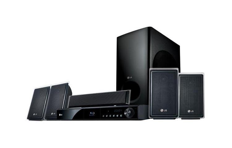 LG LHB535: 1000 Watt 5 disc DVD Player 