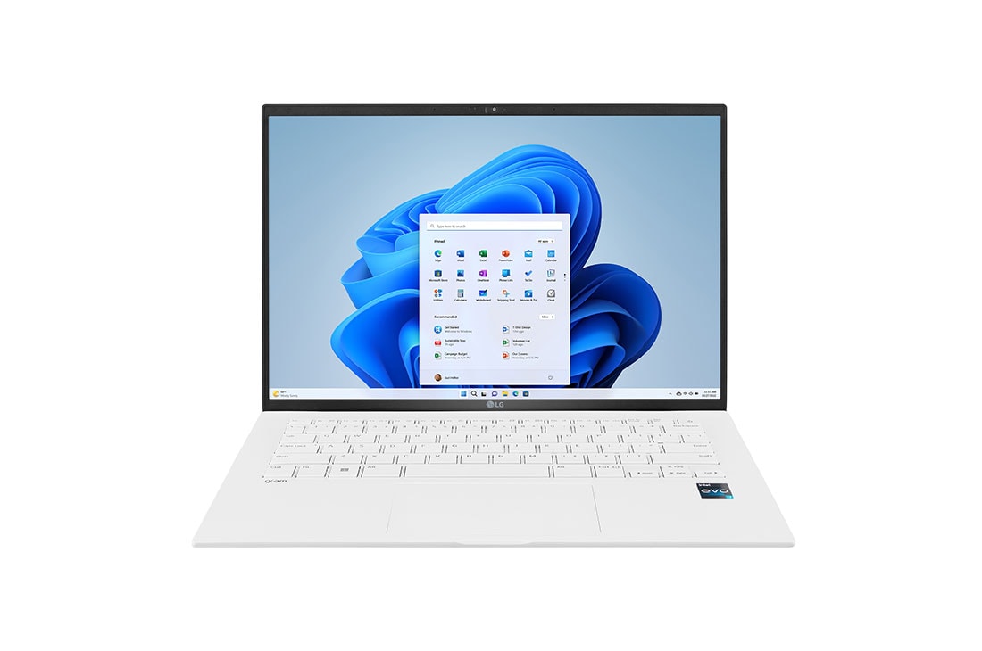 LG 14” Lightweight Laptop, Intel® Gen Core® i5 Evo™ Windows 11 Home, 8GB RAM, 512GB SSD, White (14Z90R-K.ARW5U1) | LG USA