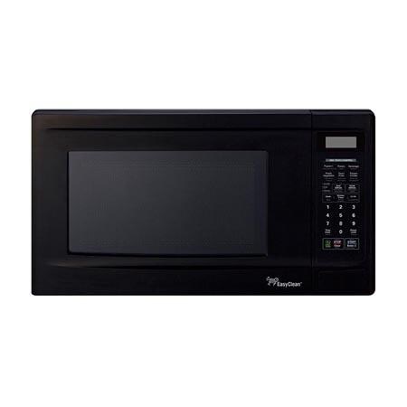 COMMERCIAL CHEF 0.7 Cubic Foot Microwave with 10 Power Levels, Small  Microwave with Push Button, 700W Countertop Microwave up to 99 Minute Timer  and