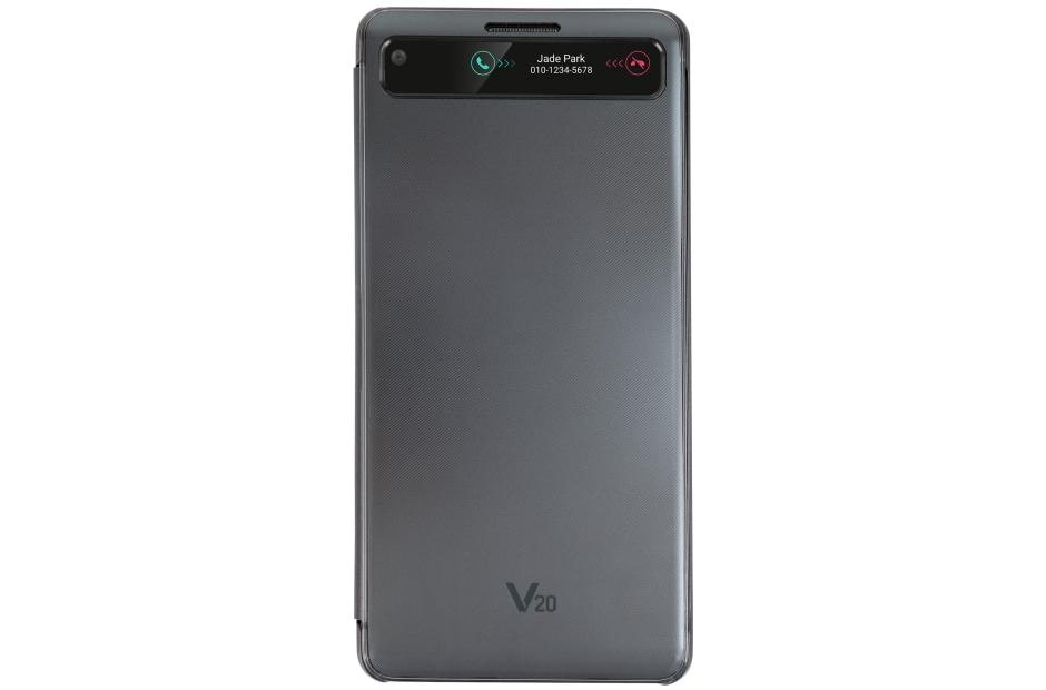 autobiografie Centraliseren verlamming LG V20 Smartphone Quick Cover (CFV-260) in Black | LG USA