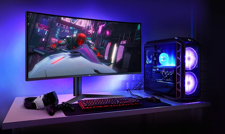 LG 38GL950G: 38” UltraGear™ Gaming Monitor with NVIDIA G-SYNC at CES 2019