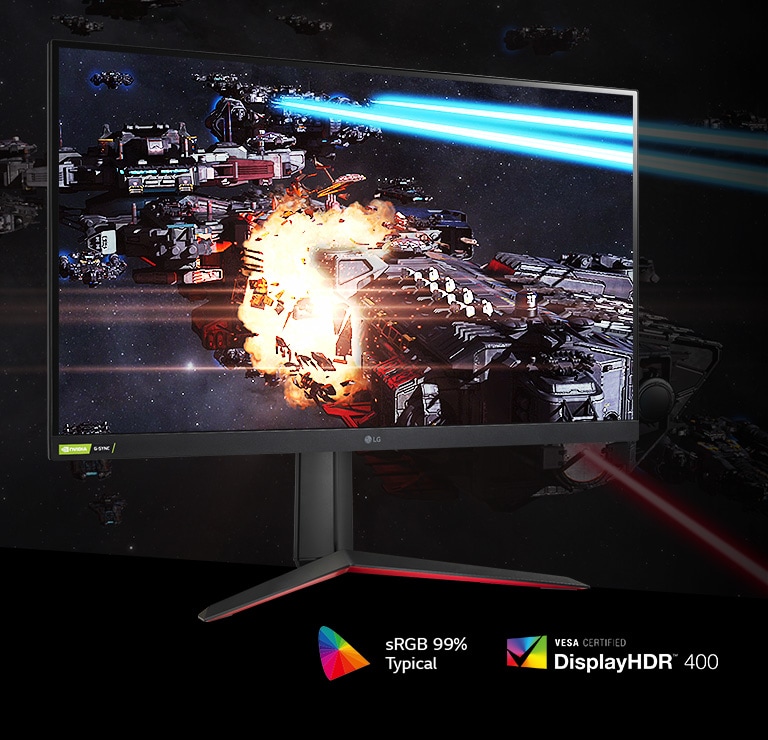 LG 32” UltraGear™ QHD IPS 1ms (GtG) Gaming Monitor With NVIDIA® G-SYNC ...