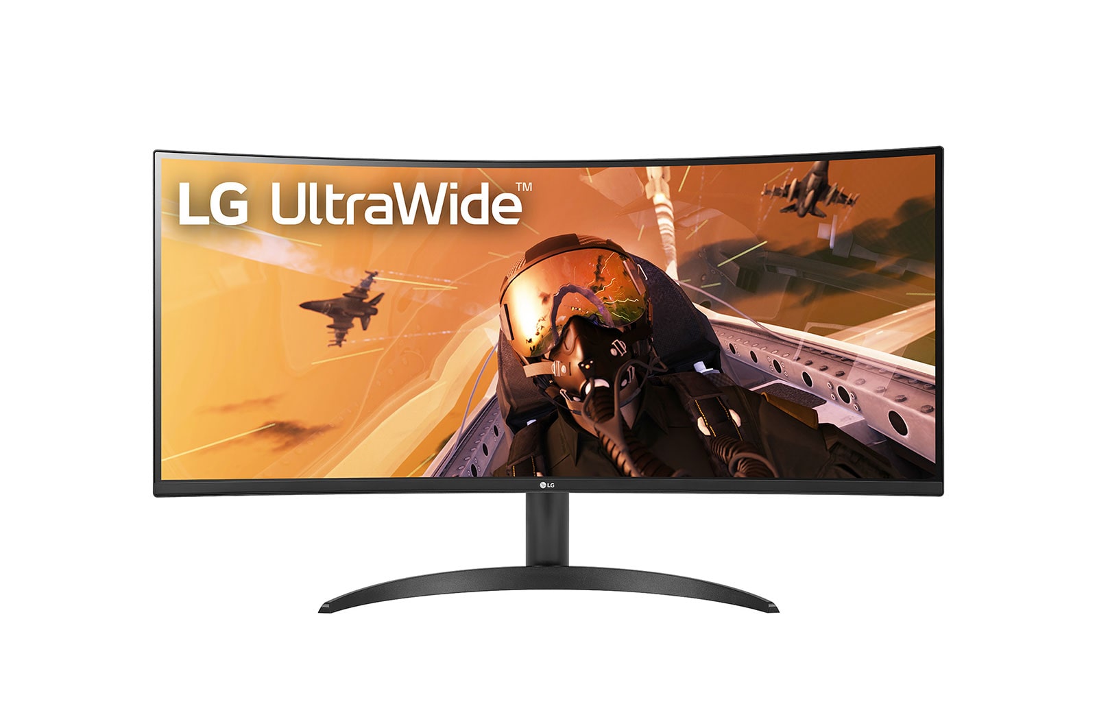 LG 34'' 21:9 Curved UltraWide™ QHD (3440 X 1440) Monitor (34WP60C-B ...