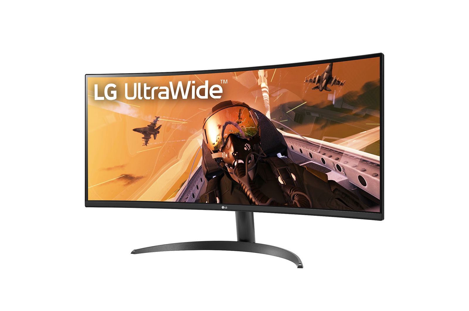 LG 34'' 21:9 Curved UltraWide™ QHD (3440 X 1440) Monitor (34WP60C-B ...