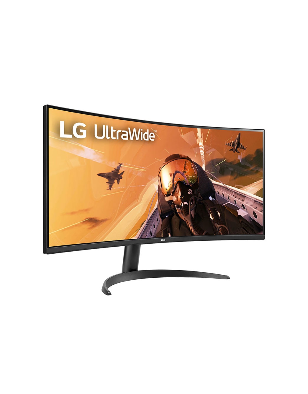 LG 34'' 21:9 Curved UltraWide™ QHD (3440 X 1440) Monitor (34WP60C-B ...