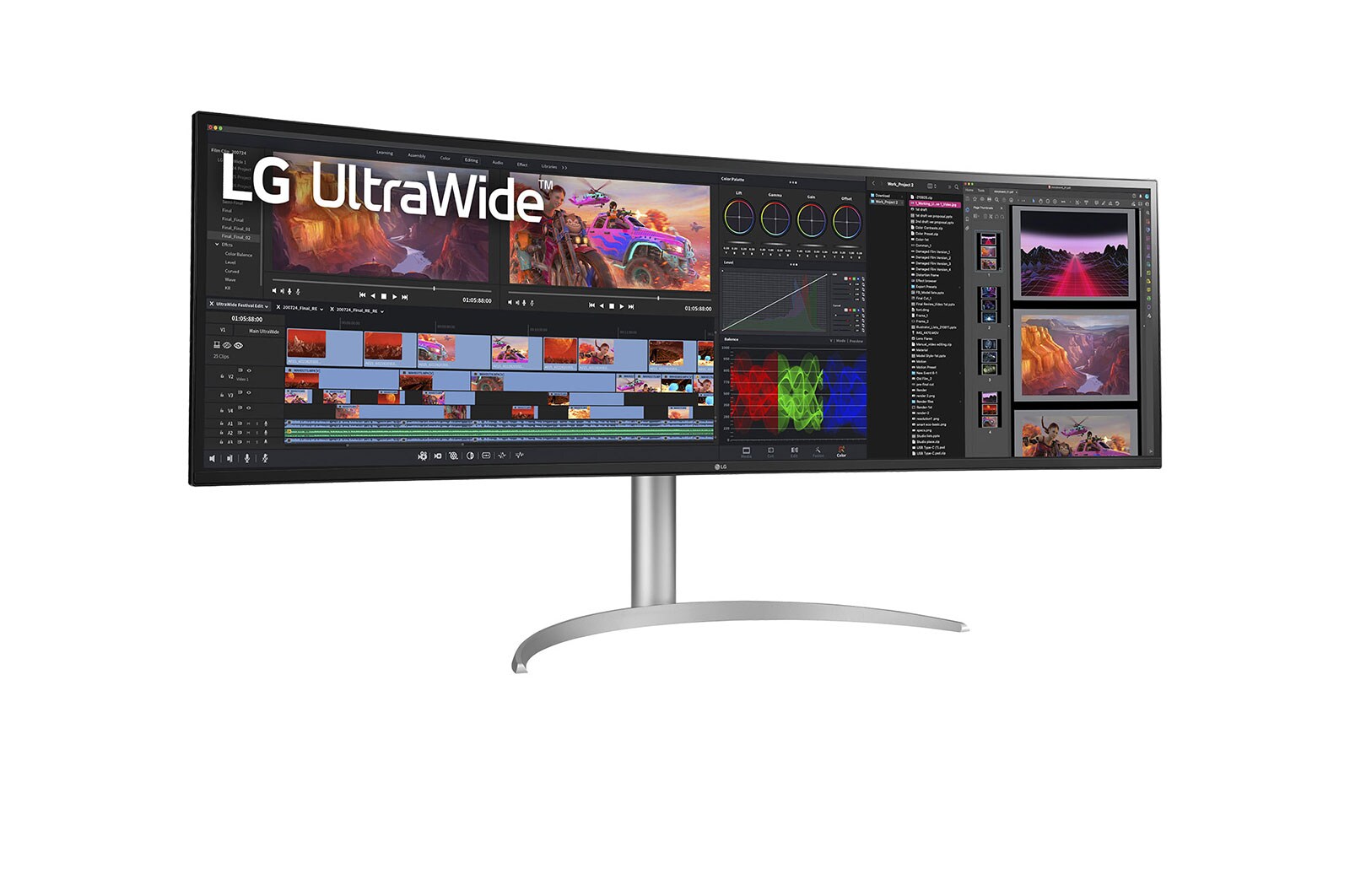 Lg 49 Curved Ultrawide™ Dqhd Nano Ips 144hz Hdr 400 Monitor With G Sync® Compatible 49wq95c W 7513