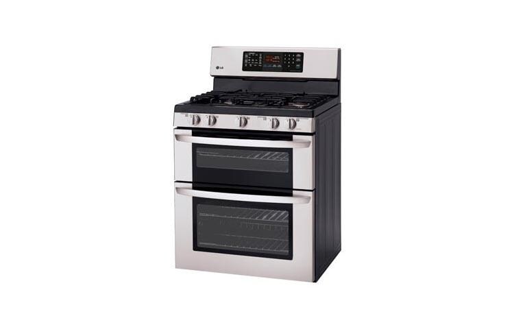 lg gas stove double oven