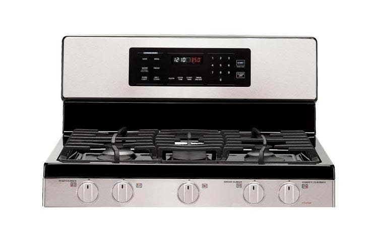 lg gas range griddle