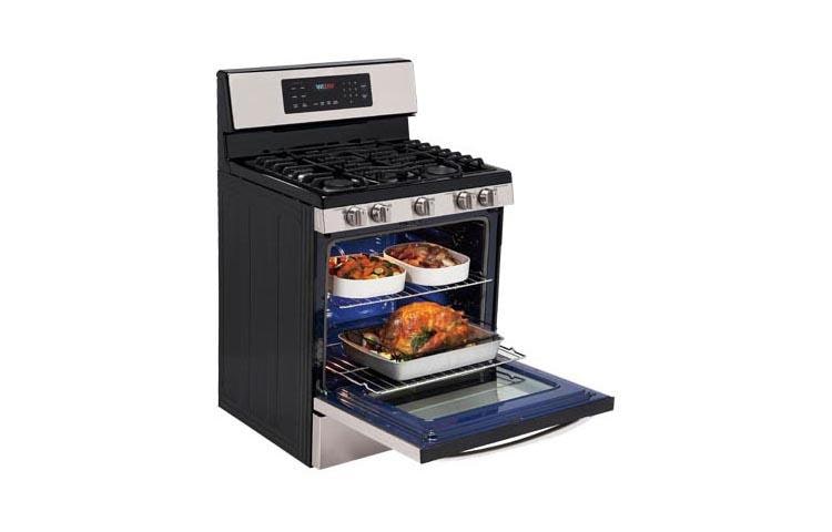 garland 8 burner gas range