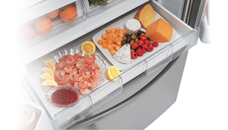 lg glide and serve drawer