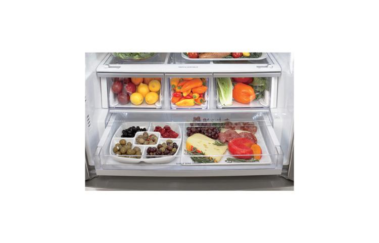 LG LFX31995ST: Smart ThinQ 3 Door Refrigerator w/ LCD Screen | LG USA