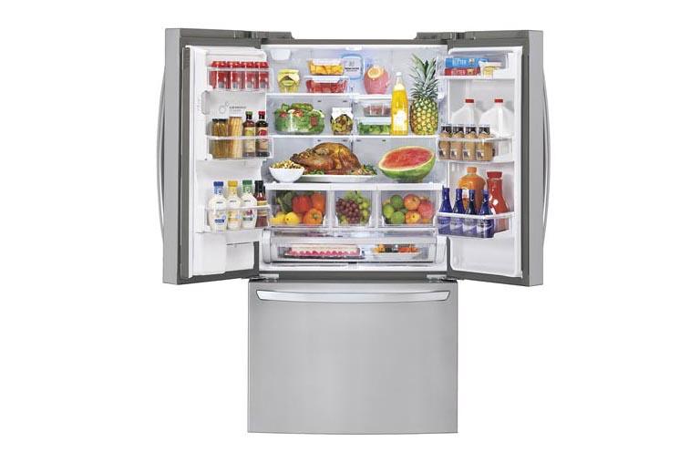 LG LFX33975ST MegaCapacity 3 Door French Door Refrigerator LG USA