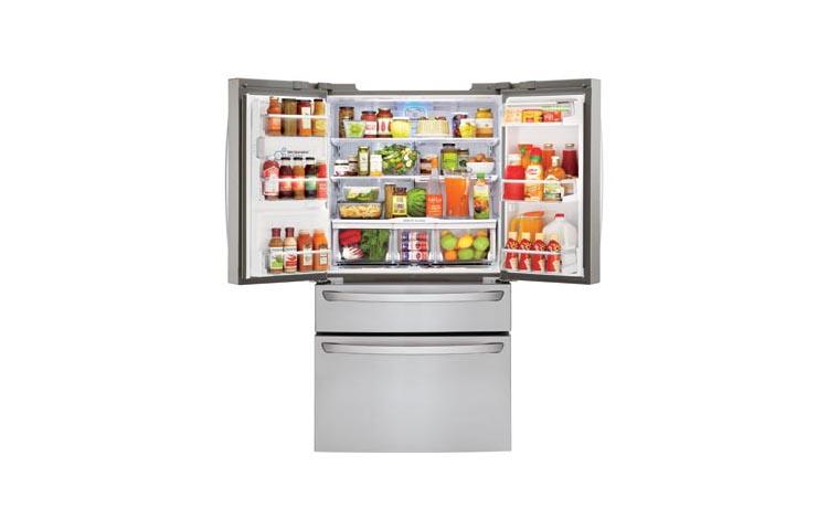 lg refrigerator with customchill drawer