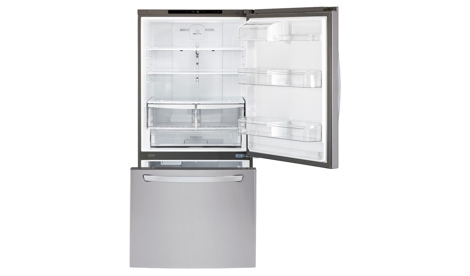 LG LDC24370ST Large Bottom Freezer Refrigerator LG USA